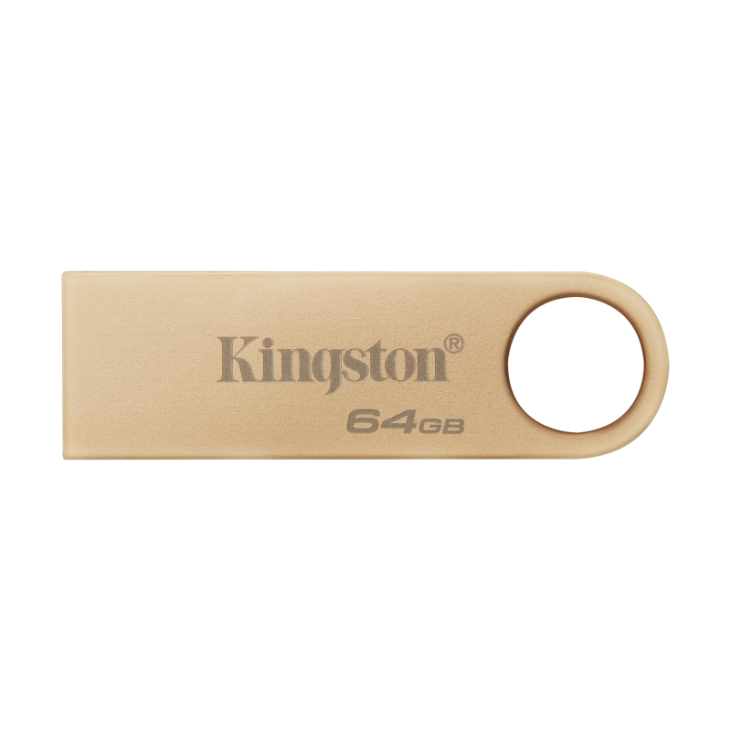 Накопичувач Kingston 64GB DataTraveler SE9 Gen 3 Gold (DTSE9G3/64GB)